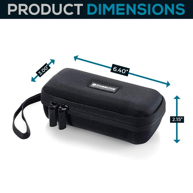 caseling Hard CASE fits TASCAM DR-05X / DR-05 (Version 2/1) Portable Digital Recorder. - Includes Mesh Pocket for Accessories - Image 2